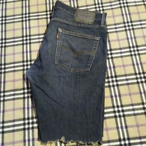 Levi's 511 Skinny Fit Size 34 Cut Off Shor…